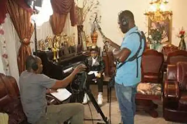 Kid Star OzzyBosco Shows Off His Award Collection(Photos)